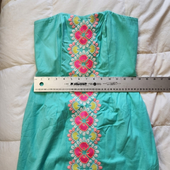 Vineyard Vines Strapless Dress Size 2 - Picture 11 of 11